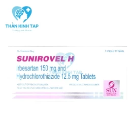 Sunirovel H - Thuốc điều trị bệnh tăng huyết áp